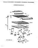 Compartment separator parts