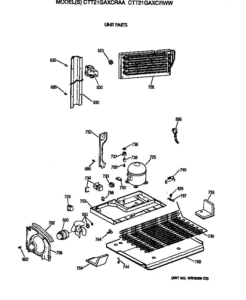 Unit parts