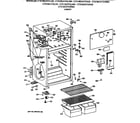 Hotpoint CTX16CAYCRWH cabinet diagram