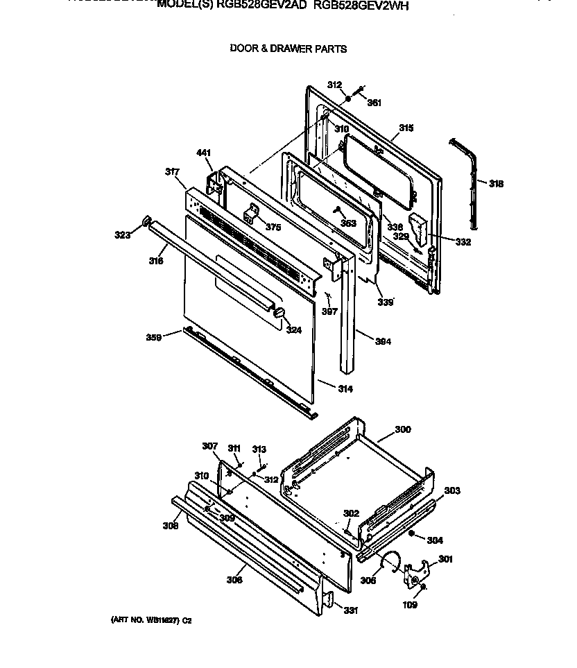 Door & drawer parts