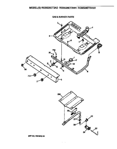 Gas & burner parts