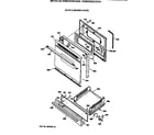 Hotpoint RGB535GEV2AD door & drawer parts diagram