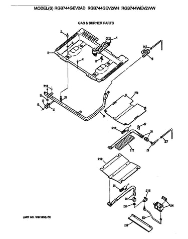 Gas & burner parts