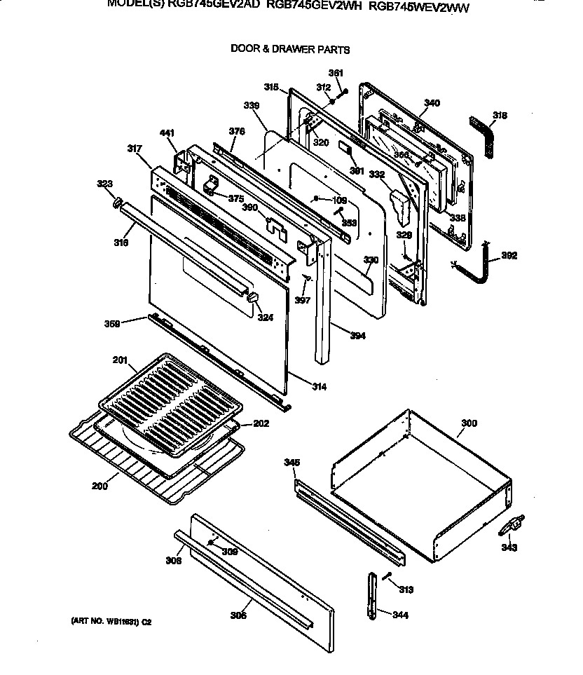 Door & drawer parts