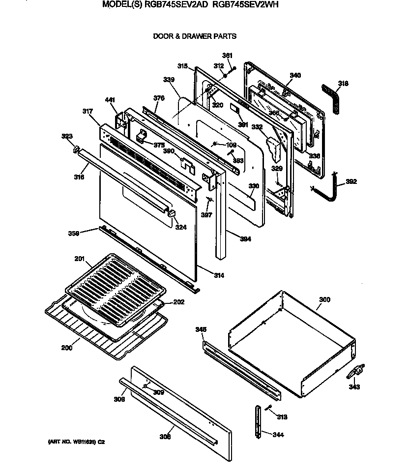Door & drawer parts