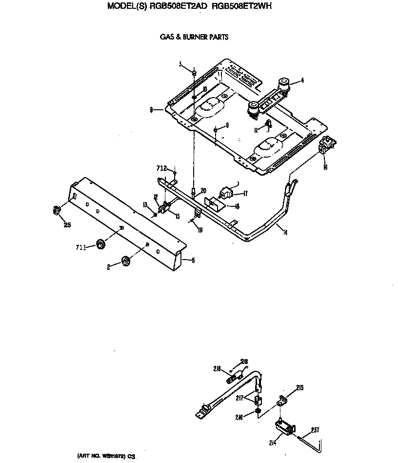 GAS & BURNER PARTS