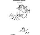 Hotpoint RGB508ET2AD gas & burner parts diagram