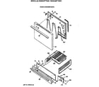 Hotpoint RGB508PT2AD door & drawer parts diagram