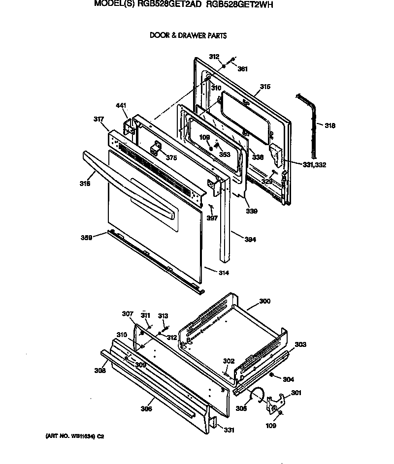 Door & drawer parts