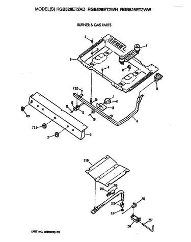 Burner & gas parts