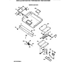 Hotpoint RGB745WET2WW burner & gas parts diagram