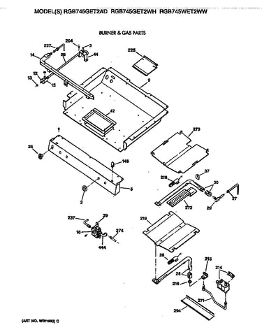Burner & gas parts