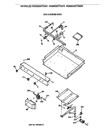 Gas & burner parts