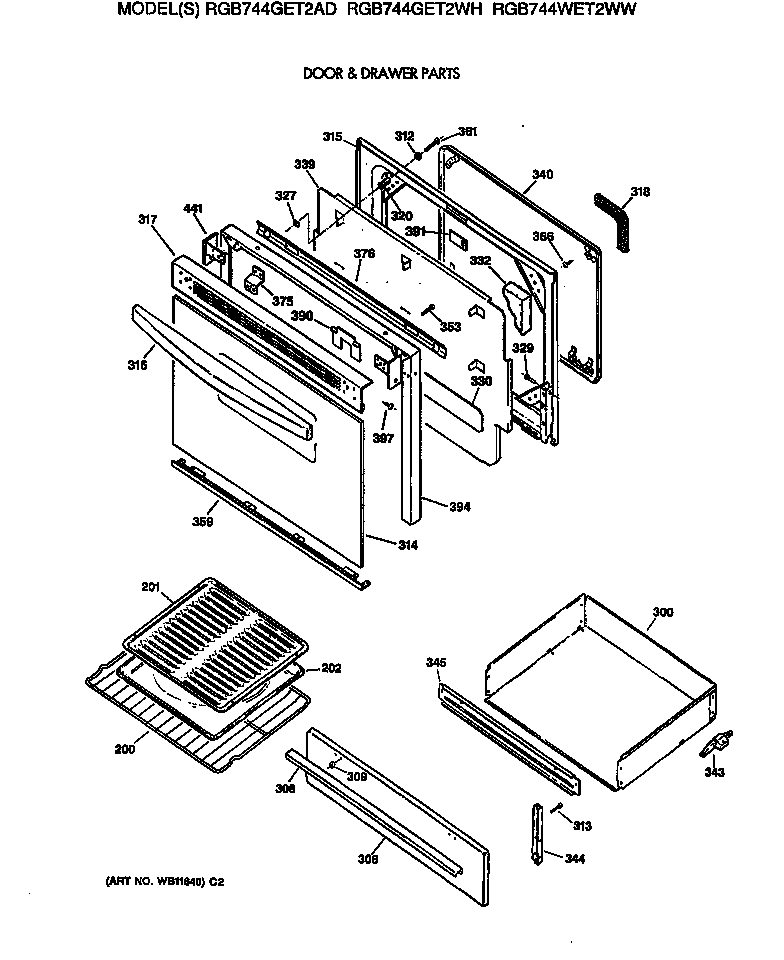 Door & drawer parts