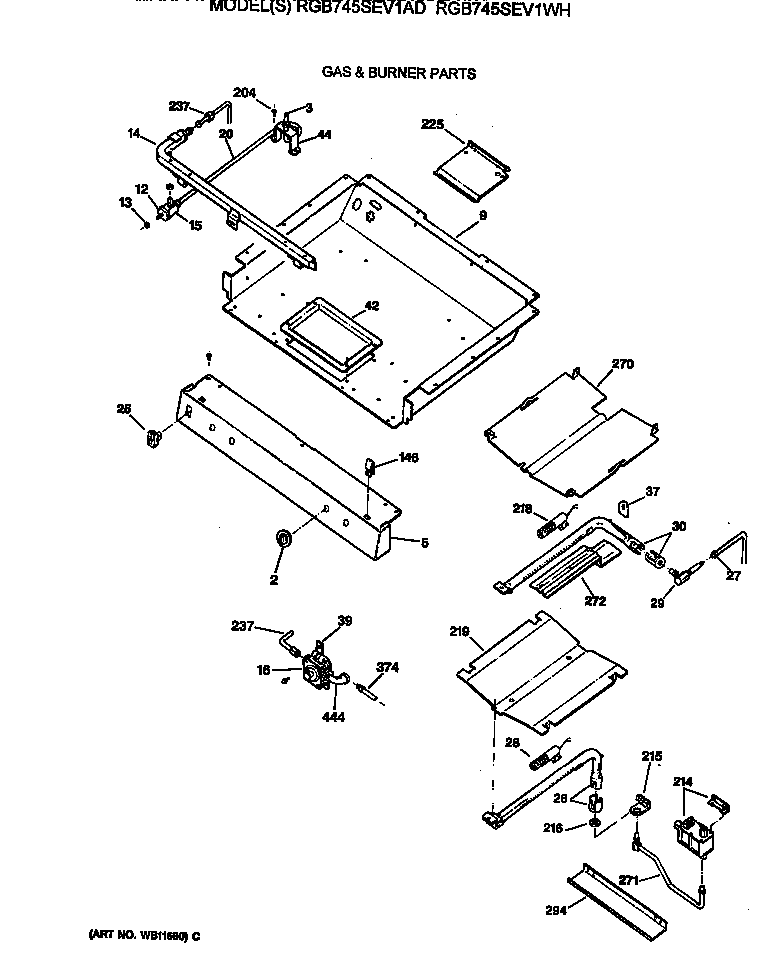 Gas & burner parts