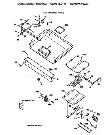 Gas & burner parts