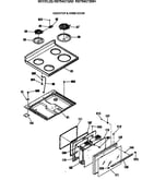 Cooktop & oven door