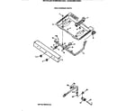 Hotpoint RGB508ET3WH gas & burner parts diagram