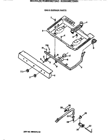 Gas & burner parts