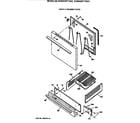 Hotpoint RGB508PT3WH door & drawer parts diagram