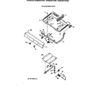 Hotpoint RGB524PV4AD gas & burner parts diagram