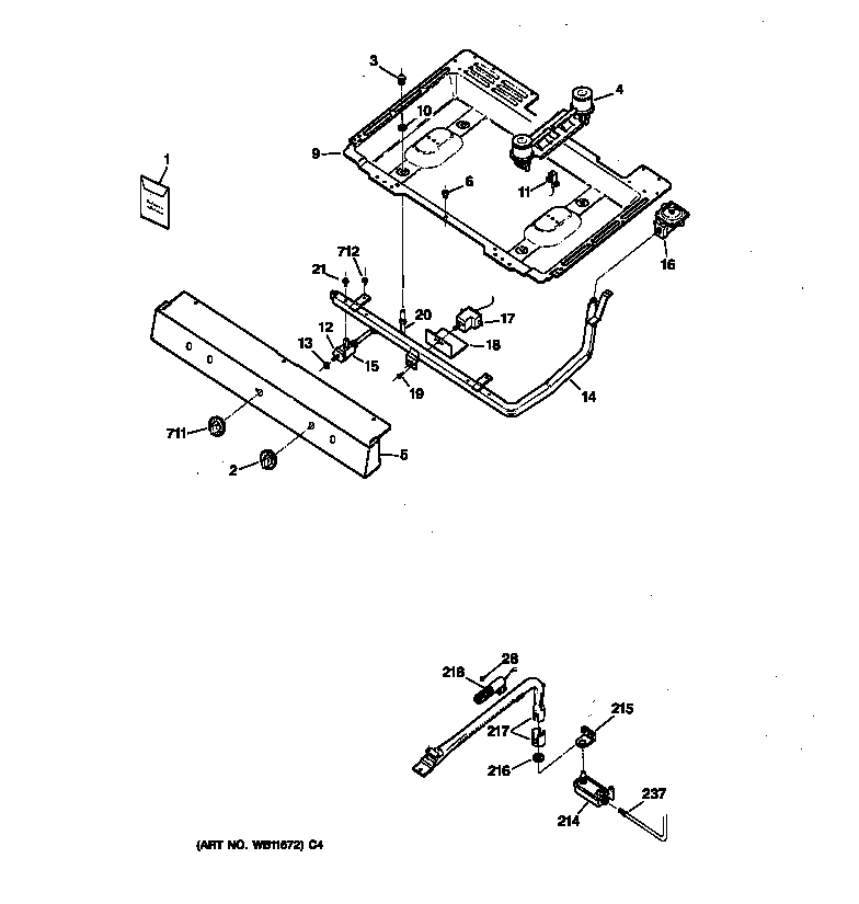 Gas & burner parts