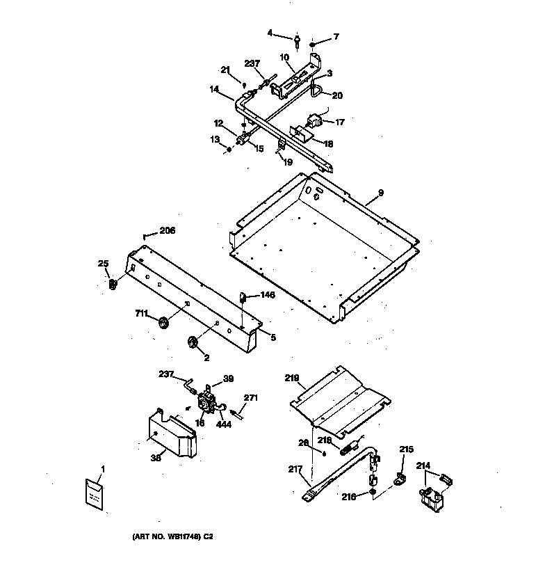 Gas & burner parts