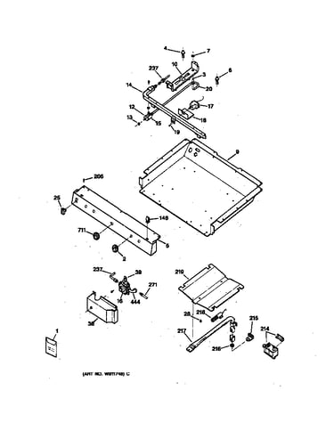 Gas & burner parts