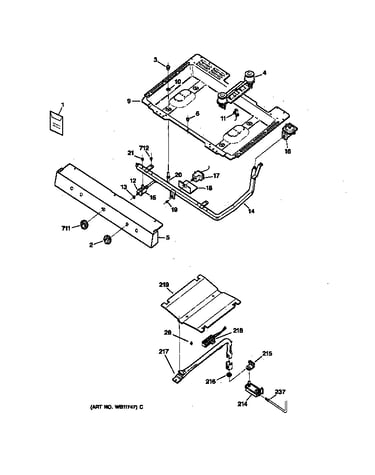 Gas & burner parts
