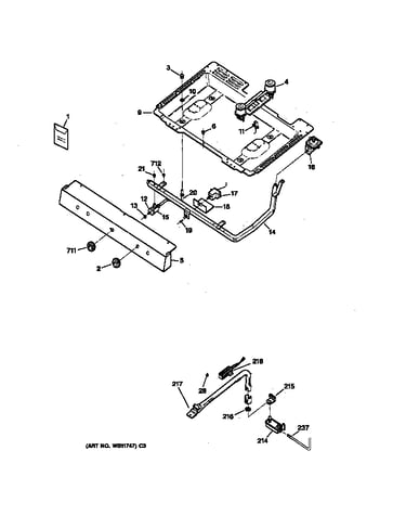 Gas & burner parts