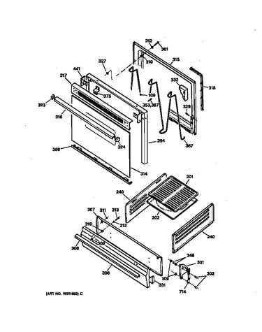 Door & drawer parts