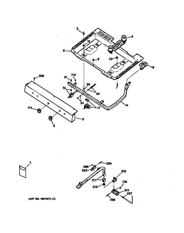 Gas & burner parts