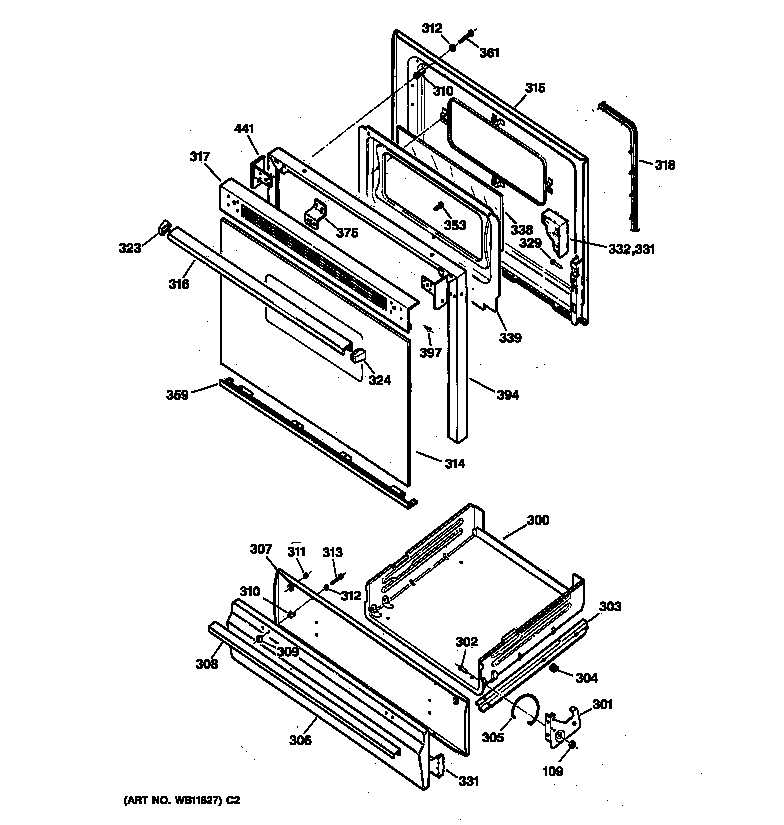 Door & drawer parts