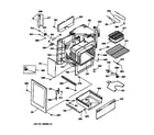 Hotpoint RB754GY1AD body parts diagram