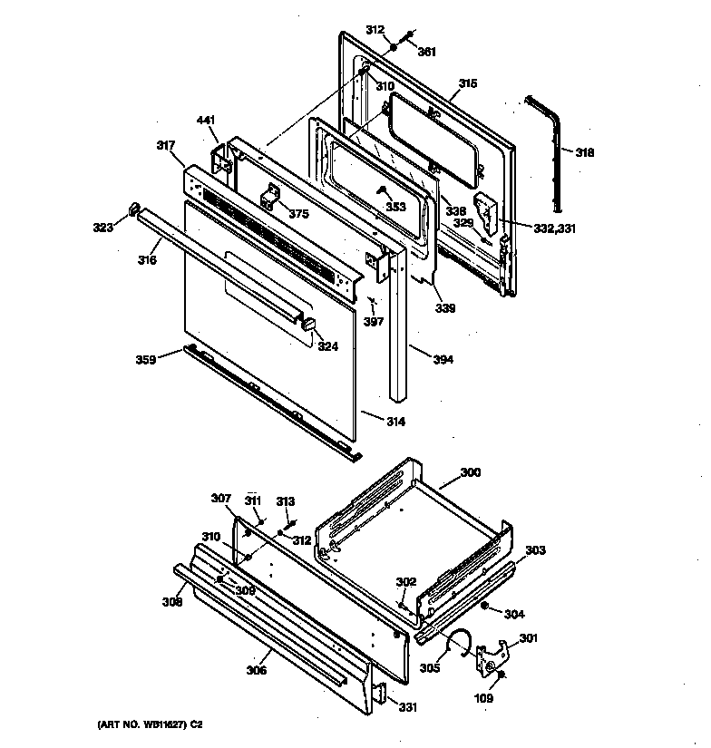 Door & drawer parts