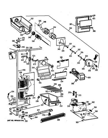 Freezer section
