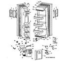 GE MSX22GRXDWW doors diagram