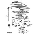 GE MTI18GIZFRWW compartment separator parts diagram