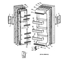 GE MSX22GAZAAA doors diagram