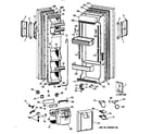 GE MSX25DRZAWW doors diagram