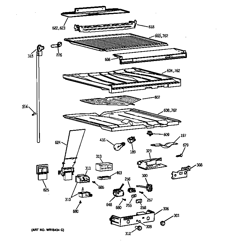 Compartment separator