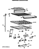 Compartment separator parts