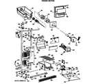 GE MSX20GWSBWH freezer section diagram