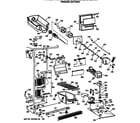 GE MSX27DRSBAD freezer section diagram