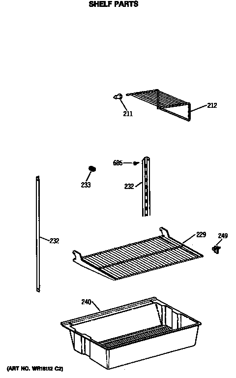 Shelf parts