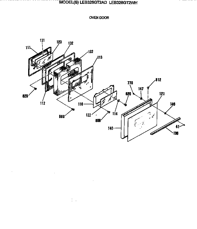Oven door