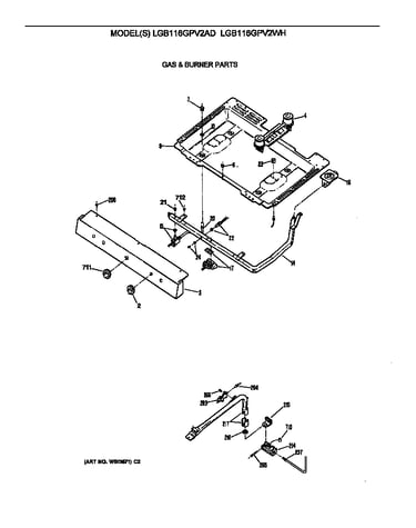 Gas & burner parts