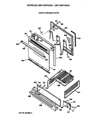 Door & drawer parts