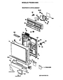 Escutcheon & door assembly