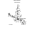 GE PSD200X-68BA motor-pump mechanism diagram